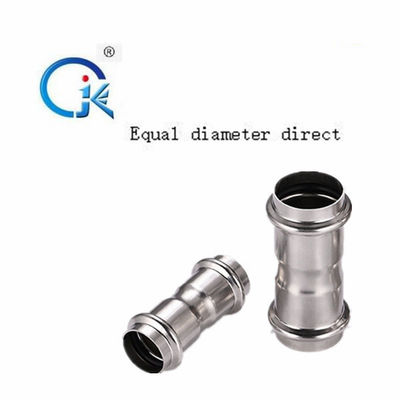 SS304L Press Fit Złączki rurowe Męski adapter żeński DN15mm Kute polerowanie