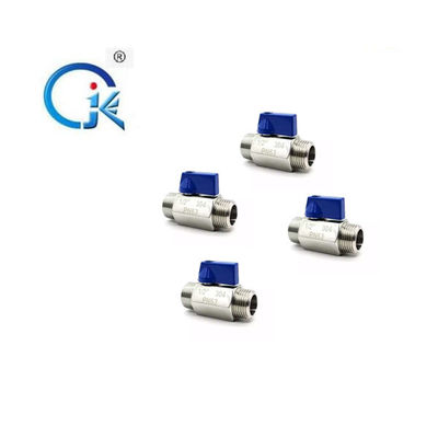 1/4 &quot;1/8&quot; Mini sanitarny zawór kątowy ze stali nierdzewnej żeński gwintowany koniec ręczny